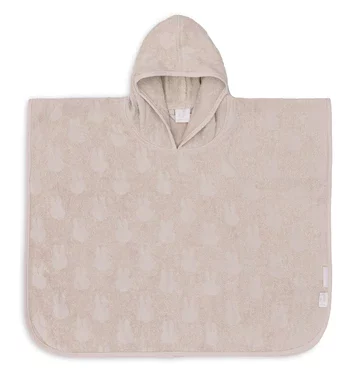 Poncho de bain - éponge Miffy Jacquard nougat