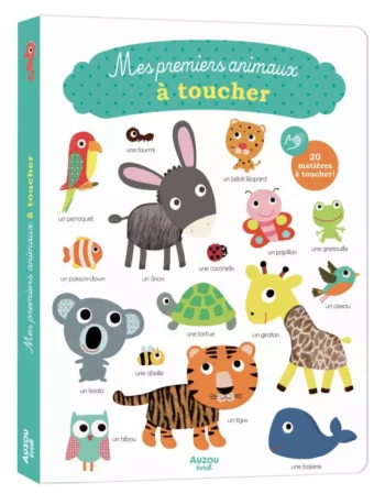 livre à toucher - mes premiers animaux