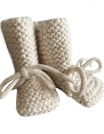 Chaussons chunky blanc cassé