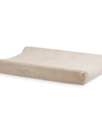 Housse matelas à langer éponge nougat