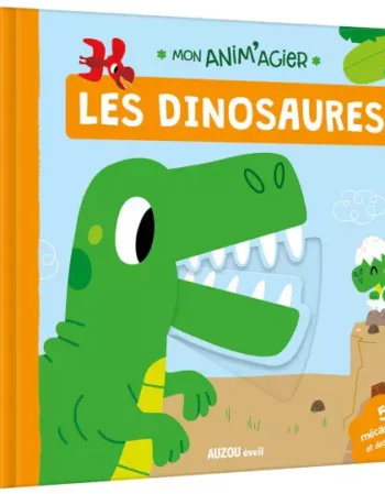 livre - anim'agier les dinosaures