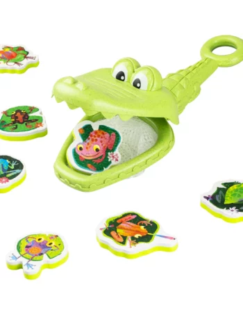 Jouet de bain - Croc Chasey l’attrape grenouille