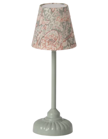 souris - lampadaire vintage menthe