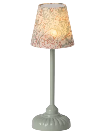 souris - lampadaire vintage menthe