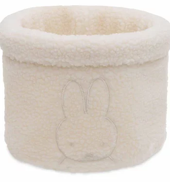 miffy teddy ivory - panier de rangement