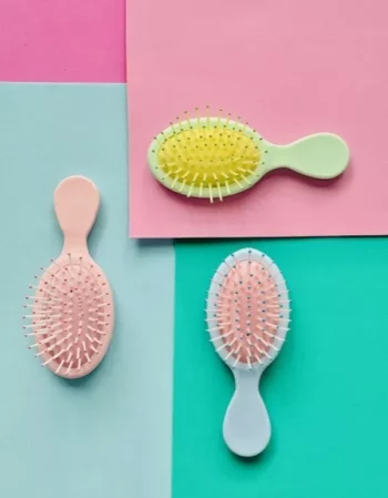 kit kawaii - brosse à cheveux