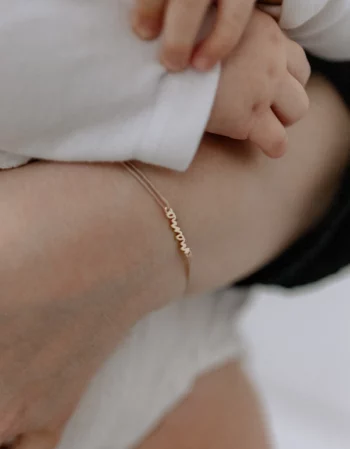 beige - ensemble de bracelets Mama & Mini