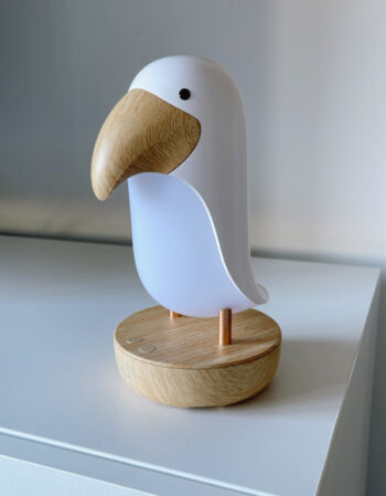 veilleuse / haut-parleur bluetooth - toucan